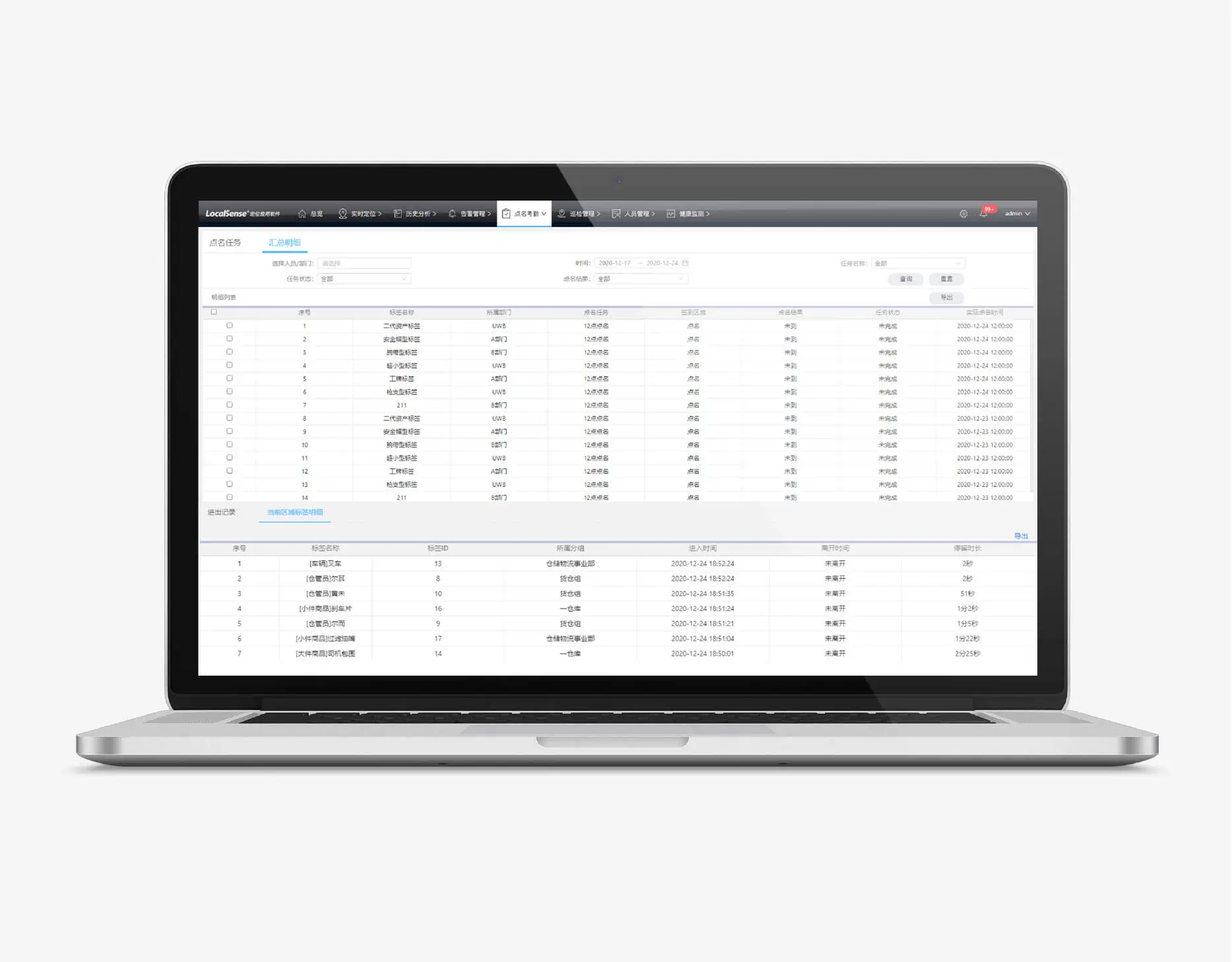 高精度人员定位系统